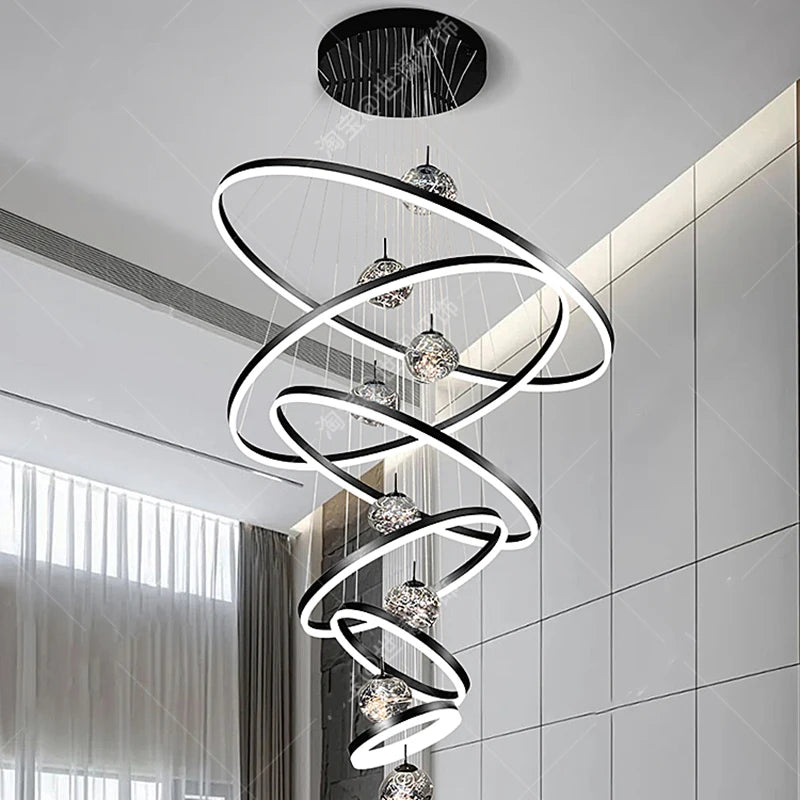 Modern Ring LED Pendant Light