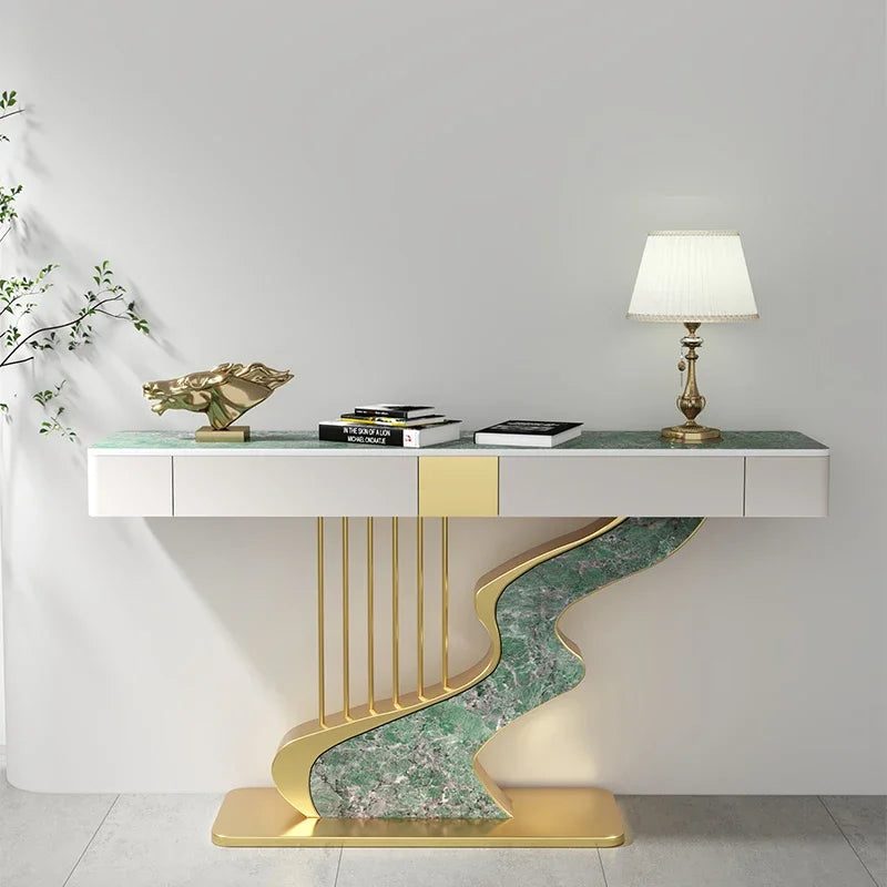 Mid-Century Nordic Console Table