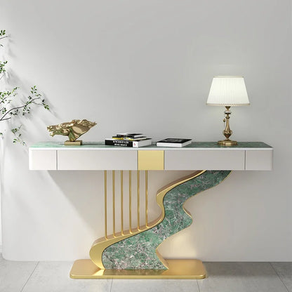 Mid-Century Nordic Console Table
