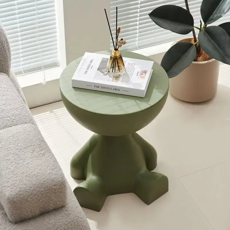 Light Luxury Cartoon Side Table