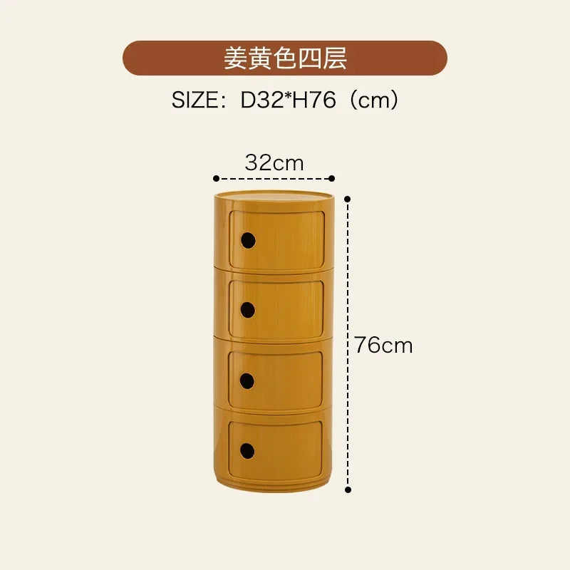 Nordic Round Storage Cabinet