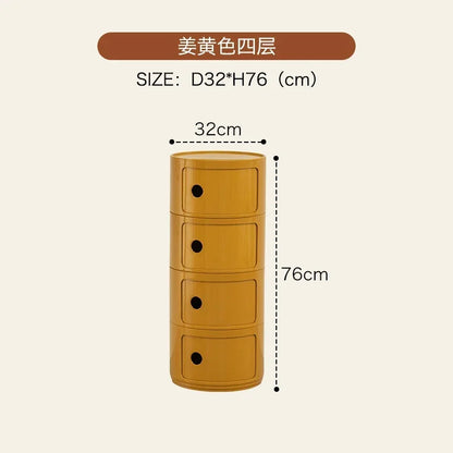 Nordic Round Storage Cabinet