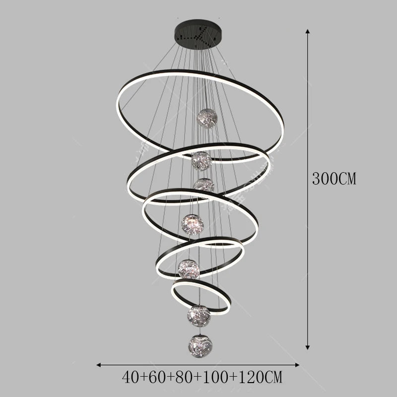 Modern Ring LED Pendant Light