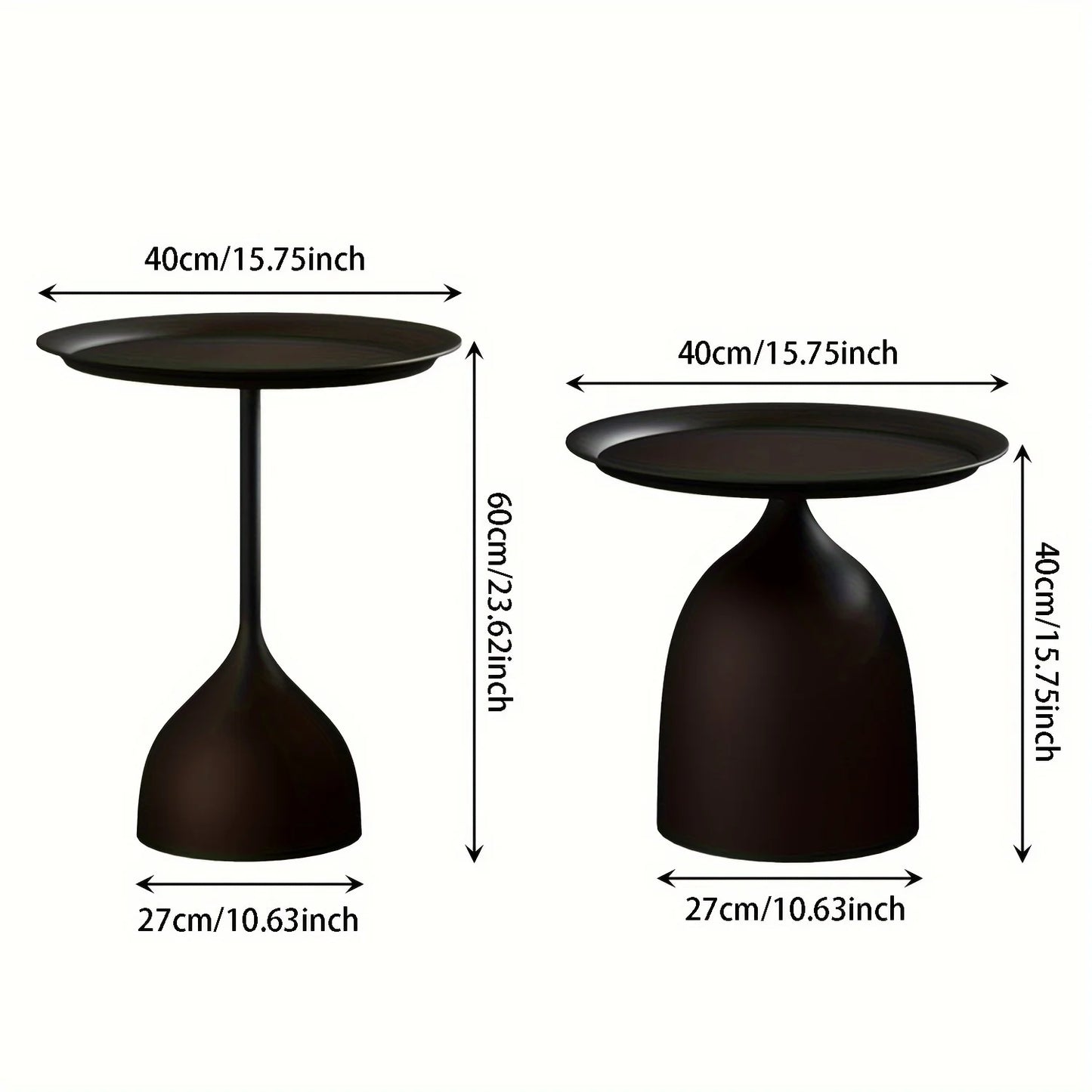 Modern Round Nesting Tables