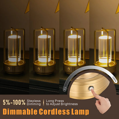 GGbingo Rechargeable LED Cordless Table Lamp