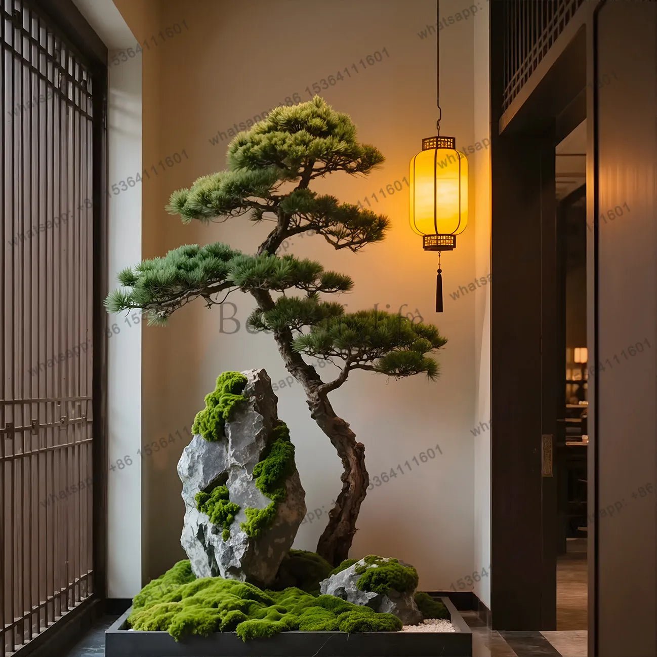 Artificial Pine Tree Decor