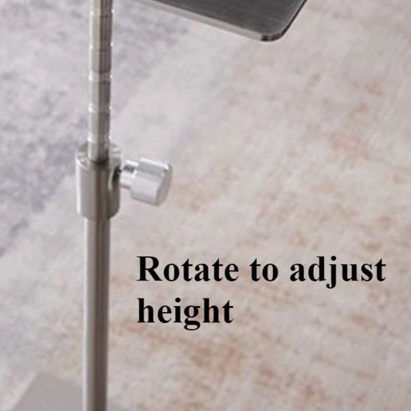 Adjustable Round Side Table