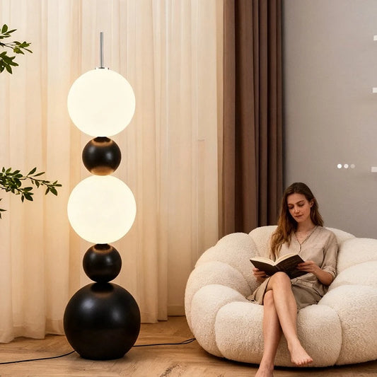 Italian Rocker Arm Floor Lamp
