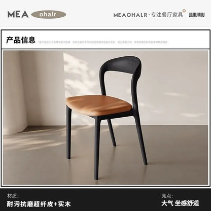 Nordic Solid Wood Dining Chair