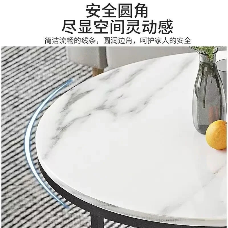 Light Luxury Round Nesting Tables
