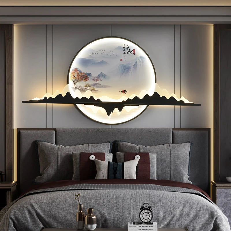 3D Landscape LED Wall Art