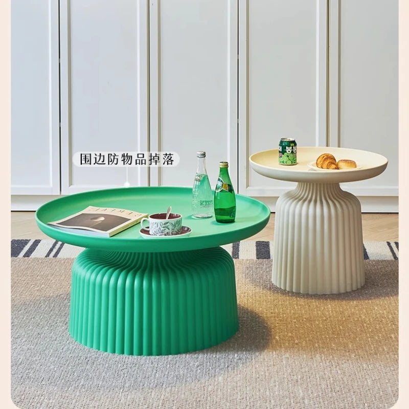 Luxury Round Coffee Table Set