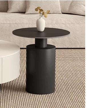 Modern Round Storage Coffee Table Set