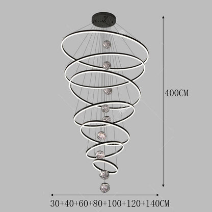Modern Ring LED Pendant Light