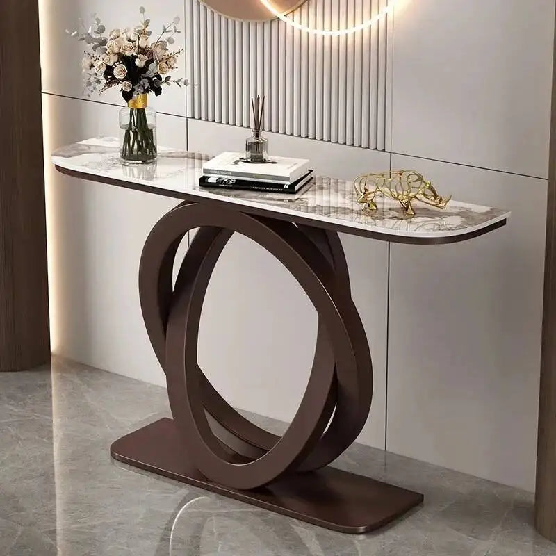 Italian Semi-Circular Console Table