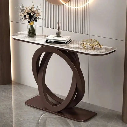 Italian Semi-Circular Console Table