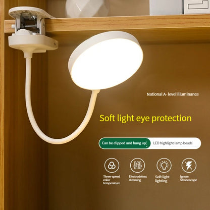 Rechargeable LED Clip Lamp