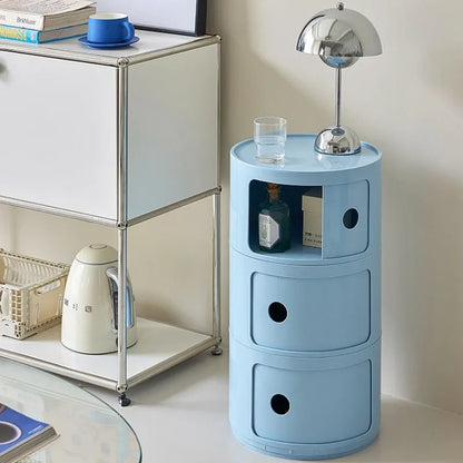 Nordic Round Storage Cabinet