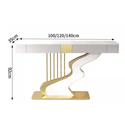 Mid-Century Nordic Console Table