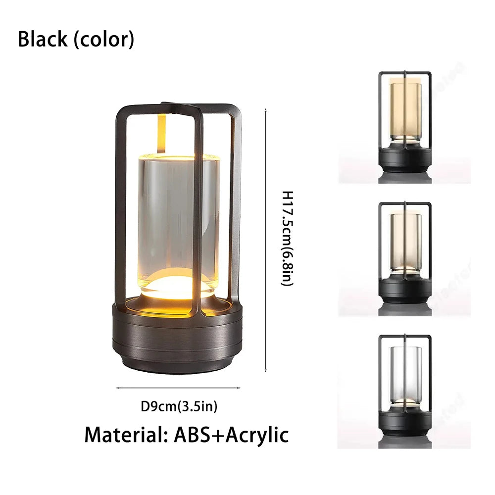 GGbingo Rechargeable LED Cordless Table Lamp