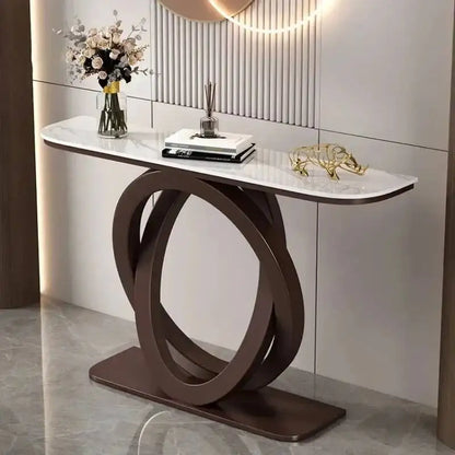 Italian Semi-Circular Console Table