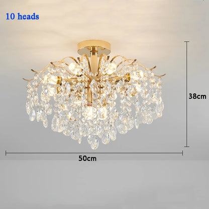 Modern Luxury Crystal Chandelier