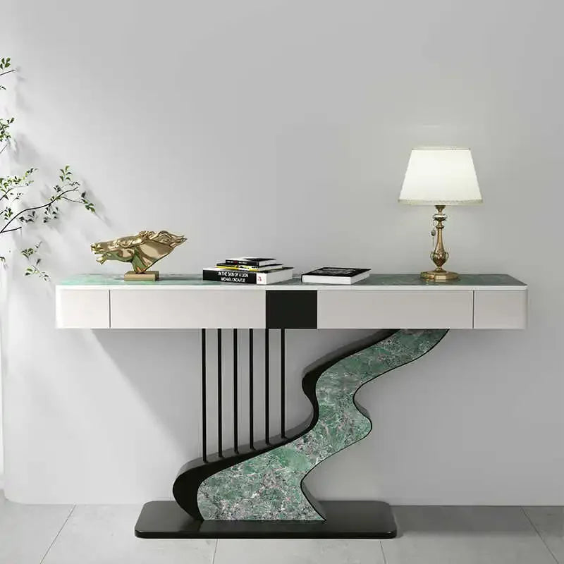 Mid-Century Nordic Console Table