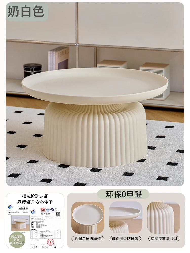 Luxury Round Coffee Table Set