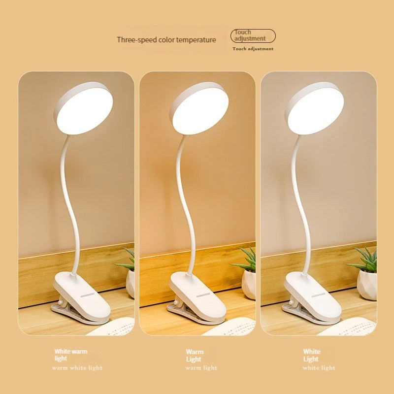 Rechargeable LED Clip Lamp