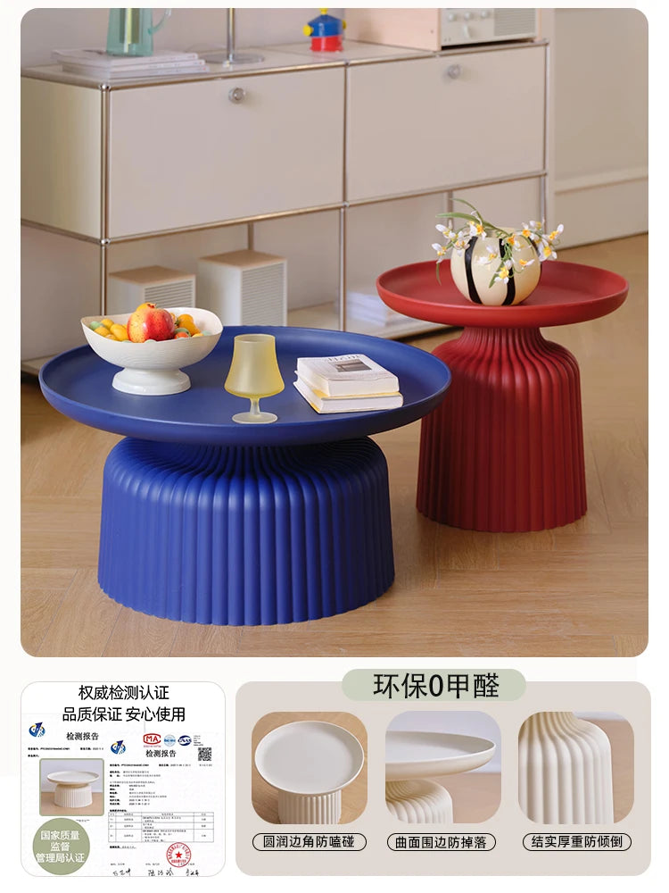 Luxury Round Coffee Table Set