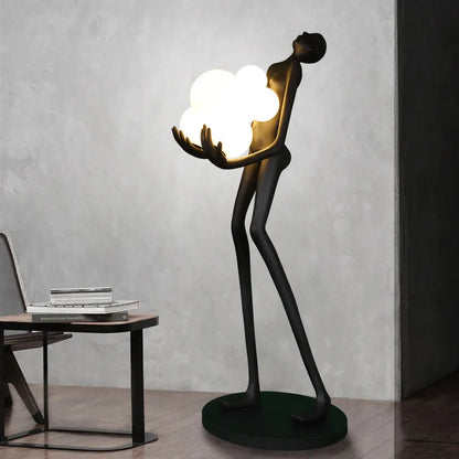 Nordic Humanoid Floor Lamp