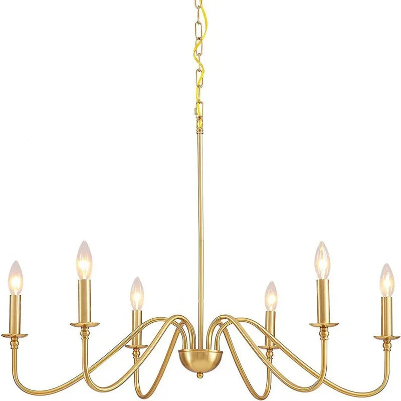 Retro Loft Living Room Chandelier