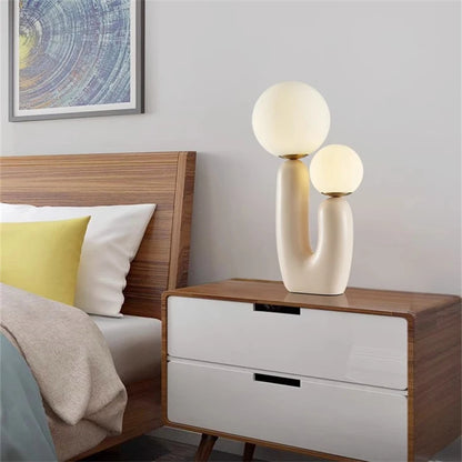 Nordic Double-Head Table Lamp