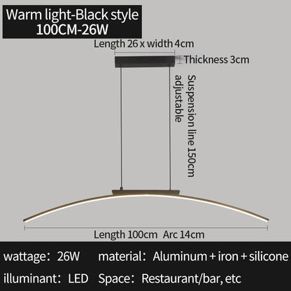Contemporary Dining Room Pendant Light