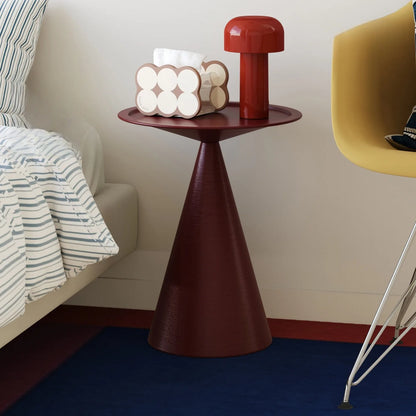 Bauhaus Round Iron Side Table