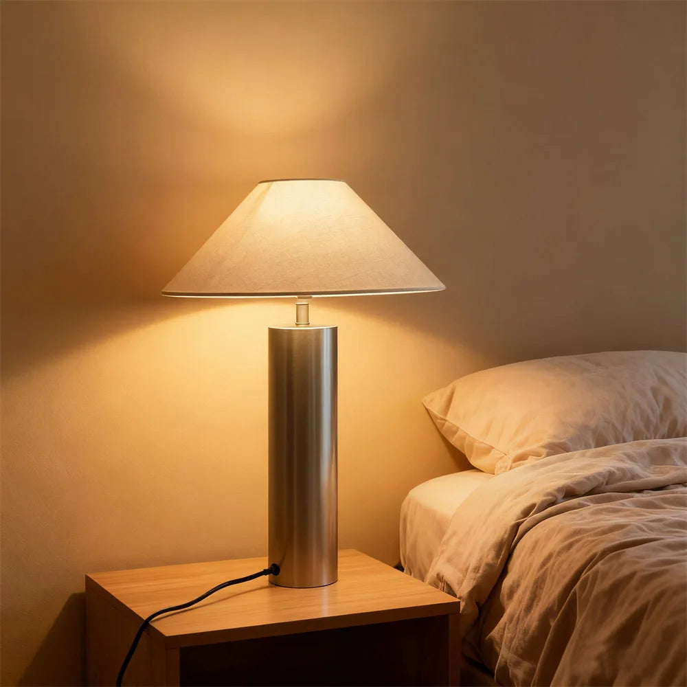 Nordic Luxury Fabric Table Lamp