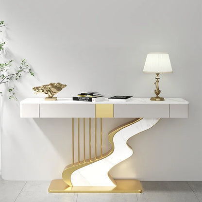 Mid-Century Nordic Console Table