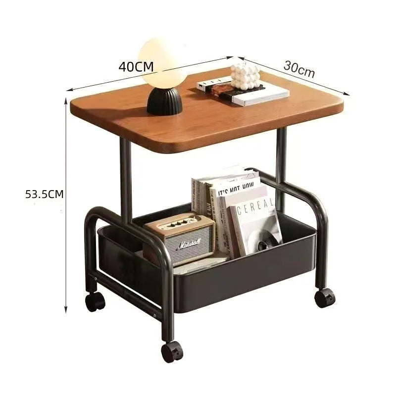 Mobile Storage Side Table