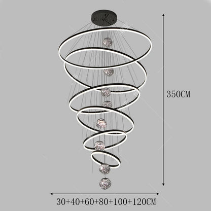 Modern Ring LED Pendant Light