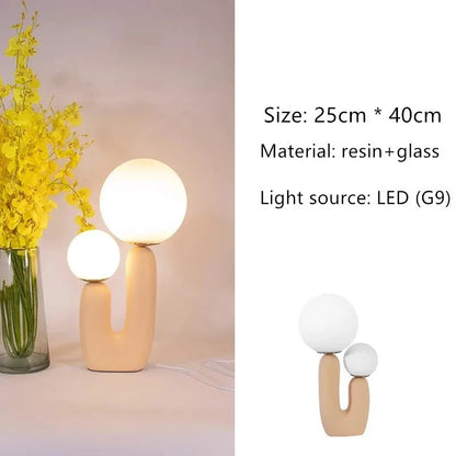 Nordic Double-Head Table Lamp