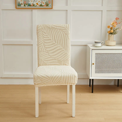 Leaf Jacquard Chair Covers