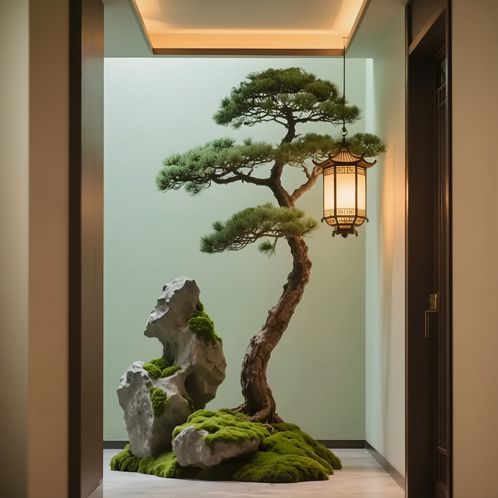 Hanging Lantern Alcove