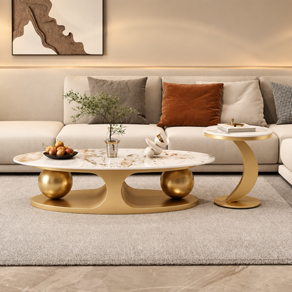 White Marble Scene